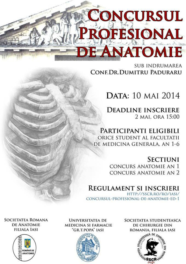 concurs profesional de anatomie