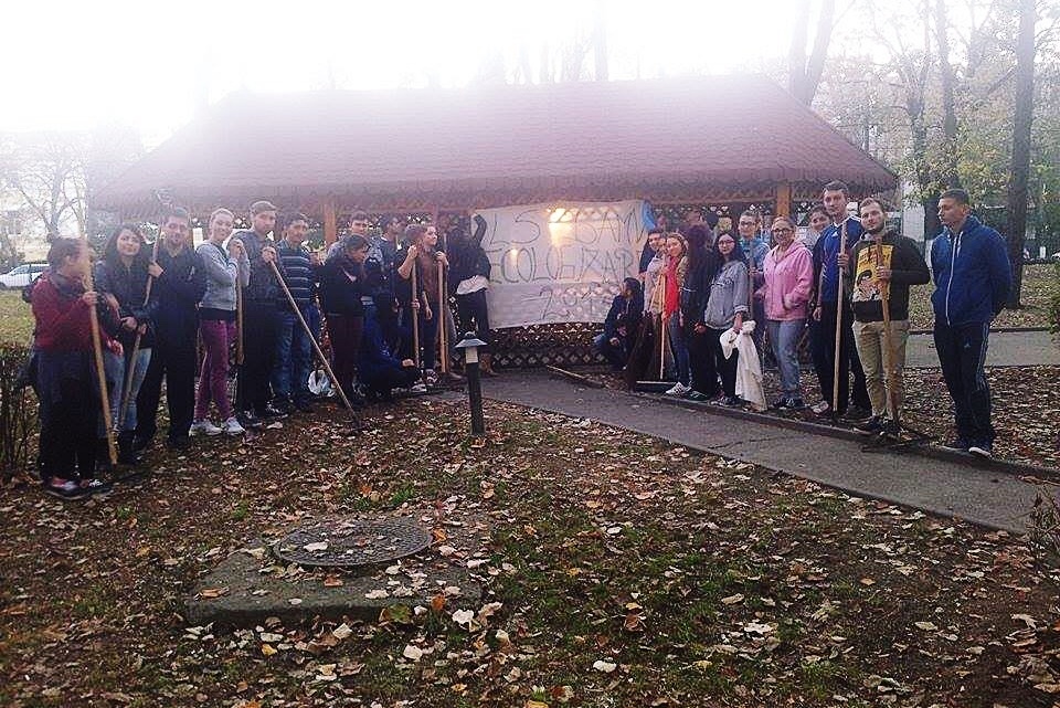 Studenții de la USAMV au ecologizat campusul din Agronomie