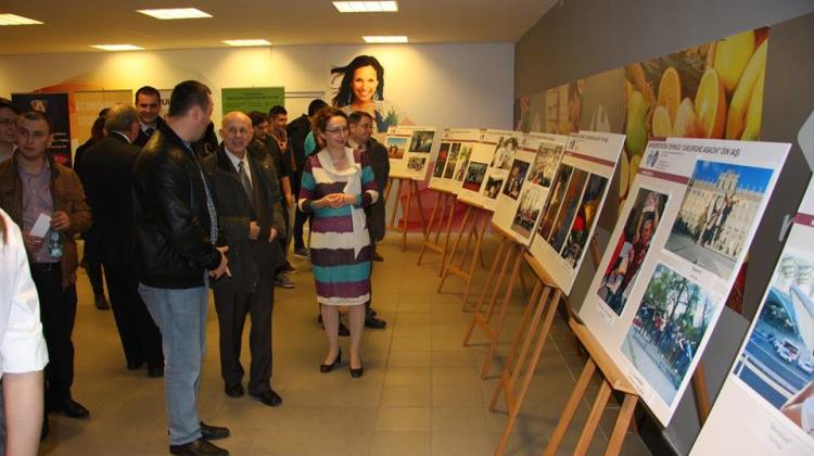 Vernisajul expozitiei a avut loc la Iulius Mall