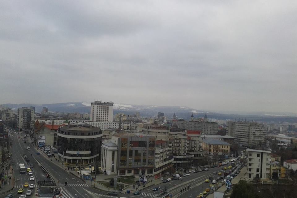 Panorama orașului de pe BCU