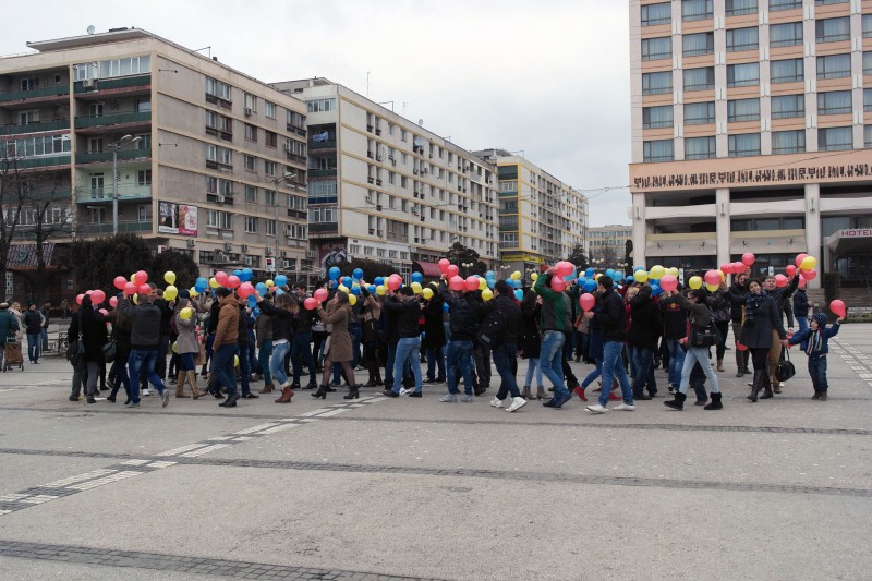 Flashmob Dragobete