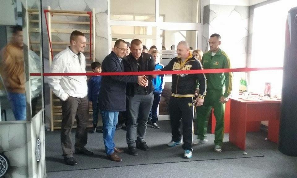 Inaugurare sală kickboxing Onești